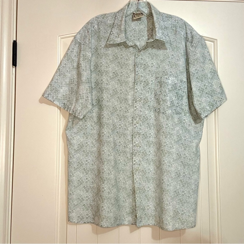 Men's Maui Trading Company Short Sleeve‎ Shirt Sz XL resort wear grandpacore